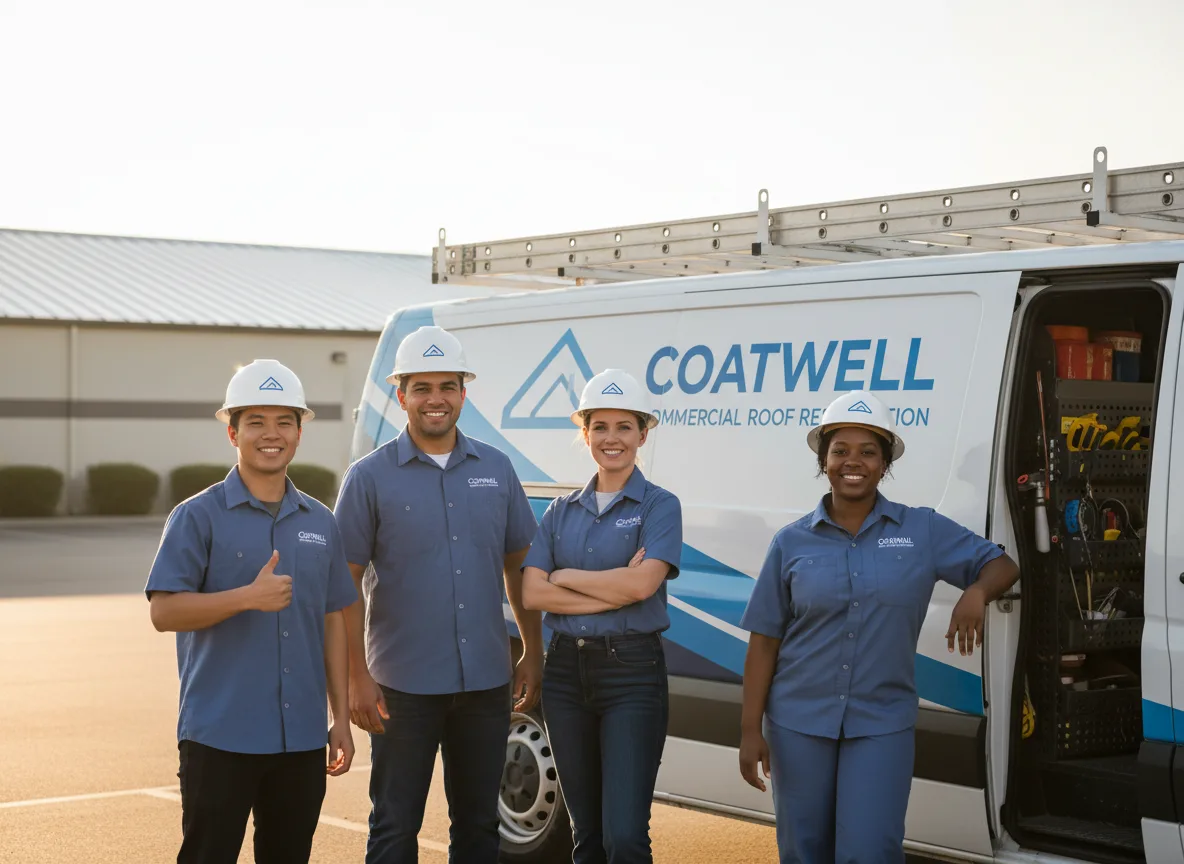 Commercial roof coating company in Orange Grove, TX